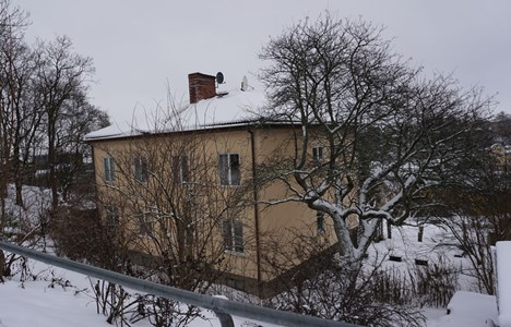 Vive Jönsgatan 20, sett från Bergsgatan, 2016