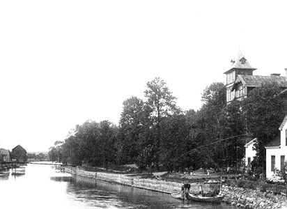 Höglundska villan och gård nr 144, efter 1910