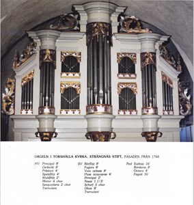Orgeln i Torshälla kyrka