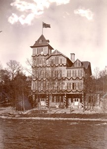 Höglundska villan vid invigningen 1903
