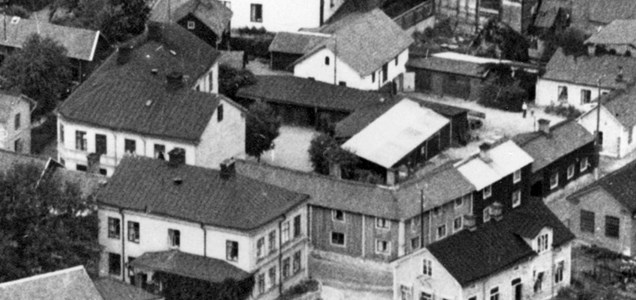 Gård 42 och kvarteret Bisittaren, 1937