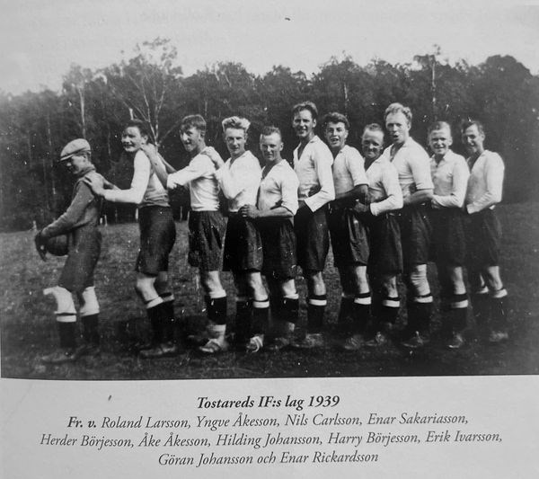 Tostared IF fotbollslag 1939