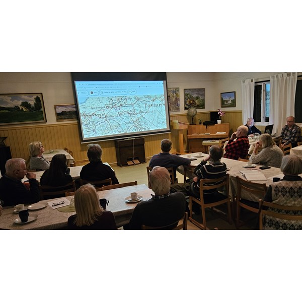 Historiska kartor, berättarträff