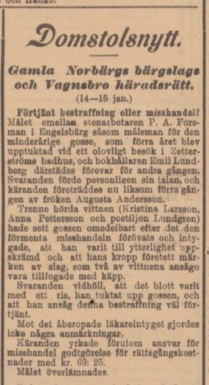 Bestraffning eller misshandel