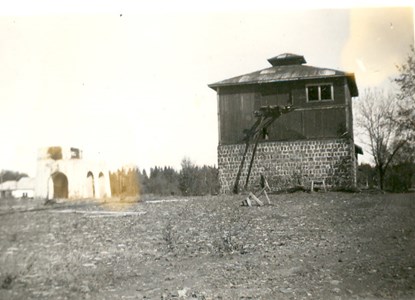Vigelsbo Gruvor ruiner 1951  foto Lars Norén