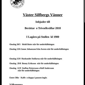 Trivselkvällar 2018