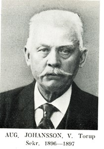 August Johansson i Västra Torup