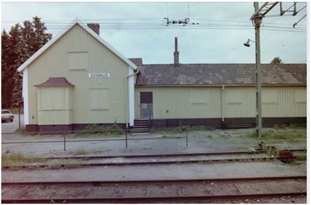 Östansjö Stationshus 1982