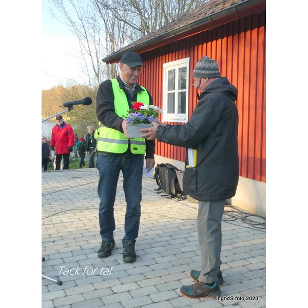 Tack till vårtalaren